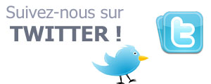Suivez nous sur Twitter